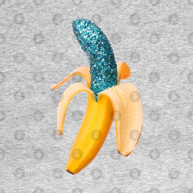 Glitter banana by byb